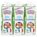 Latte Scremato UHT, 3x250 ml